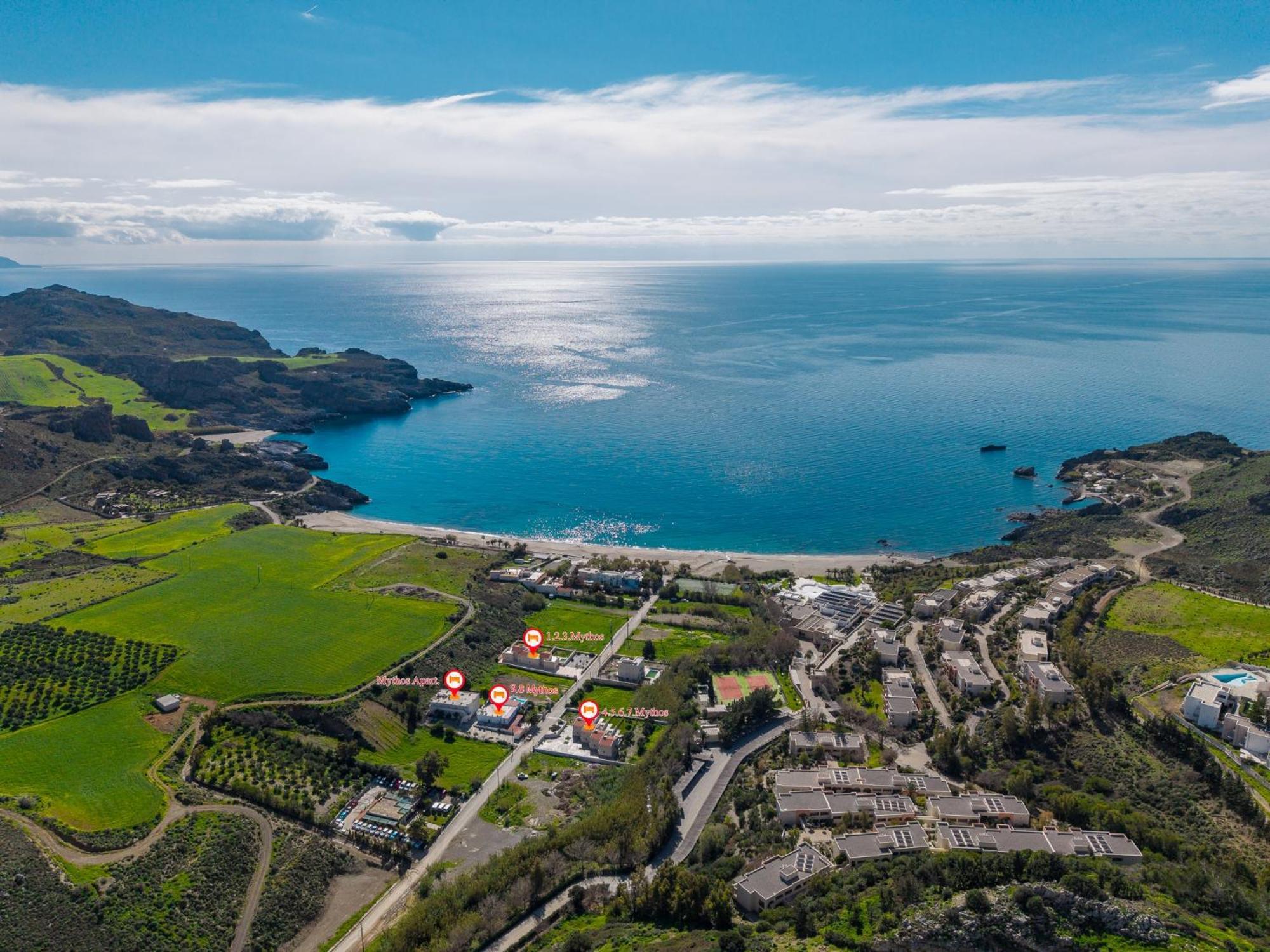 Mythos Villas Damnoni Eksteriør billede